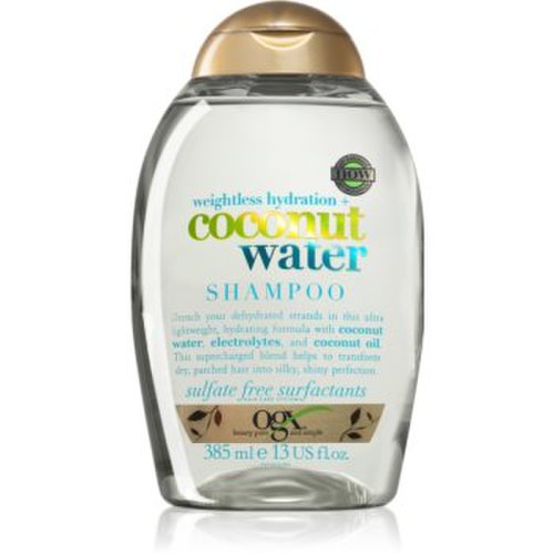 Ogx coconut water sampon hidratant fara greutate pentru par uscat