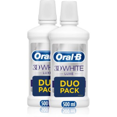 Oral b 3d white luxe apă de gură