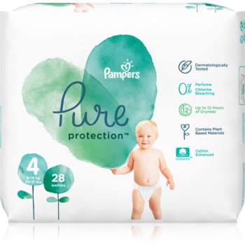 Pampers pure protection size 4 scutece