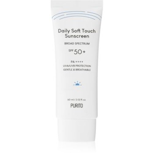 Purito daily soft touch sunscreen crema fata iluminatoare de protectie spf 50+