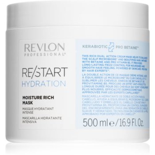Revlon professional re/start hydration masca hidratanta pentru par uscat si normal.