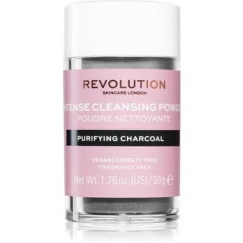 Revolution skincare purifying charcoal pudra de curatare fina