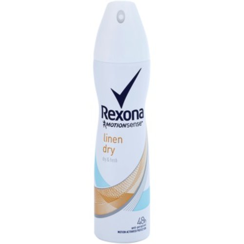 Rexona dry & fresh linen dry spray anti-perspirant