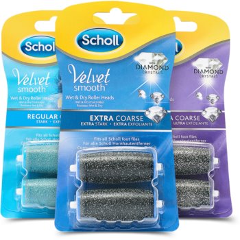 Scholl velvet smooth regular coarse set de cosmetice i. pentru femei