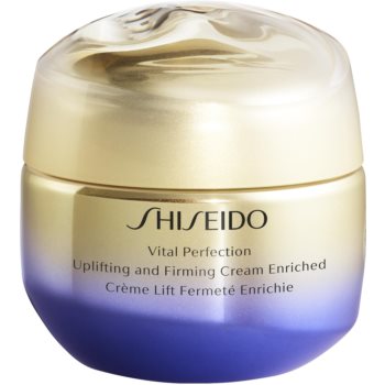 Shiseido vital perfection uplifting & firming cream enriched cremă lifting pentru fermitate ten uscat