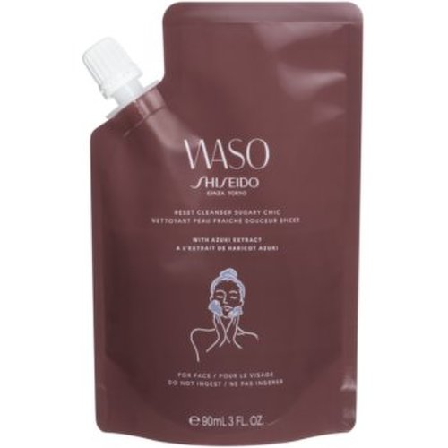 Shiseido waso reset cleanser sugary chic gel de curatare facial cu efect exfoliant