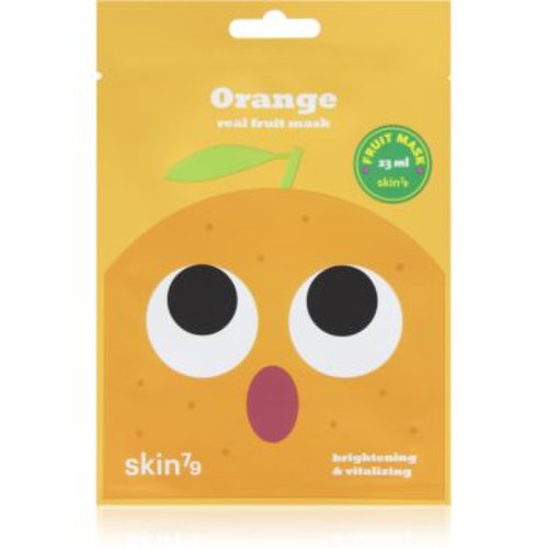 Skin79 real fruit orange mască textilă iluminatoare