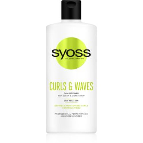 Syoss curls & waves balsam pentru par ondulat si cret