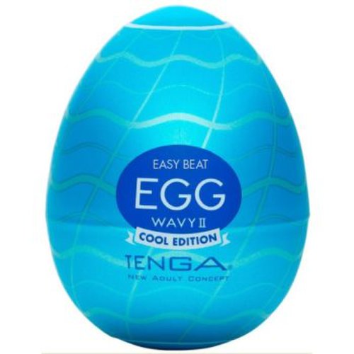 Tenga egg wavy ii cool edition masturbator