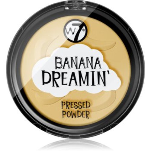 W7 cosmetics banana dreamin' pudră compactă iluminatoare