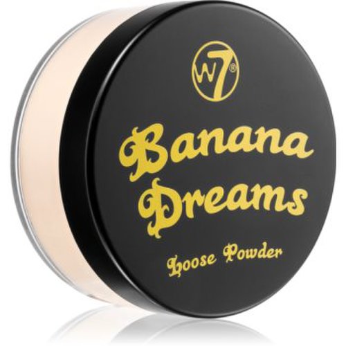 W7 cosmetics banana dreams pudra pulbere matifianta