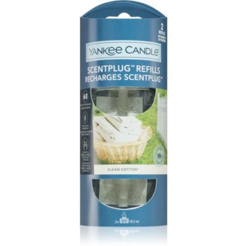 Yankee candle clean cotton refill rezervă pentru difuzorul electric