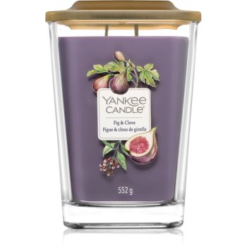 Yankee candle elevation fig & clove lumânare parfumată mare