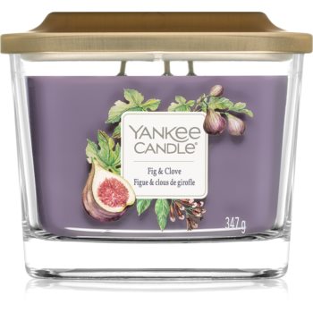 Yankee candle elevation fig & clove lumânare parfumată mediu