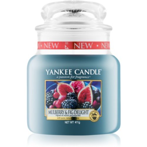Yankee candle mulberry & fig lumânare parfumată clasic mediu