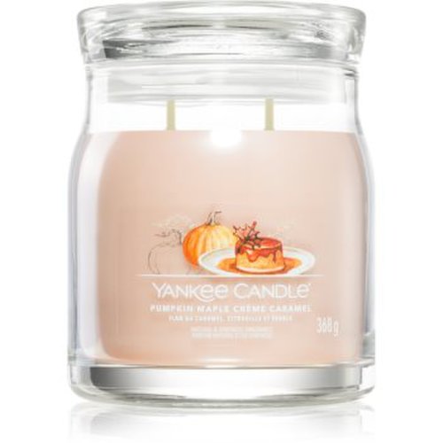 Yankee candle pumpkin maple crème caramel lumânare parfumată signature