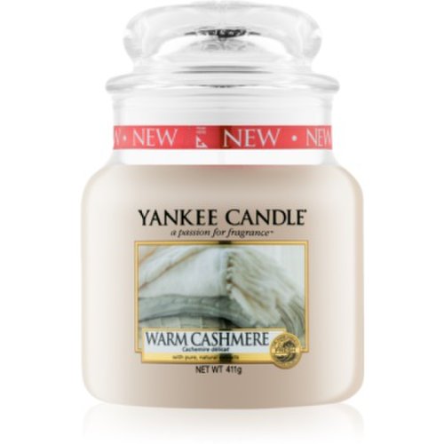 Yankee candle warm cashmere lumânare parfumată clasic mediu