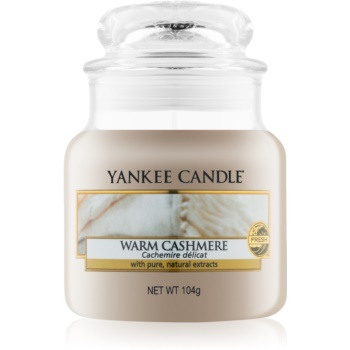Yankee candle warm cashmere lumânare parfumată clasic mini
