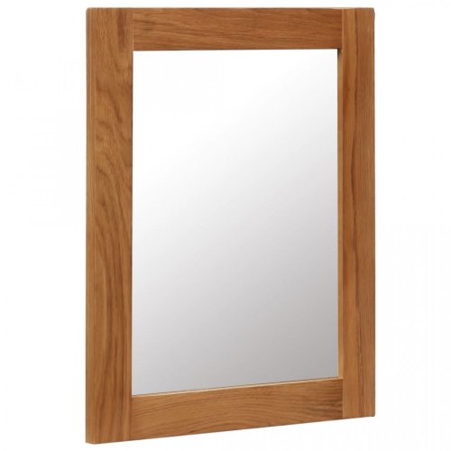 Oglindă, 40x50 cm, lemn masiv de stejar