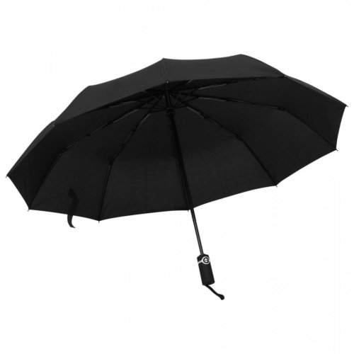 Umbrelă pliabilă automată, negru, 104 cm