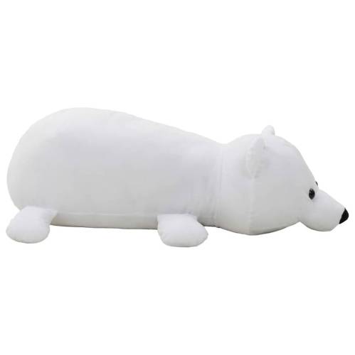 Urs polar de jucărie, alb, pluș
