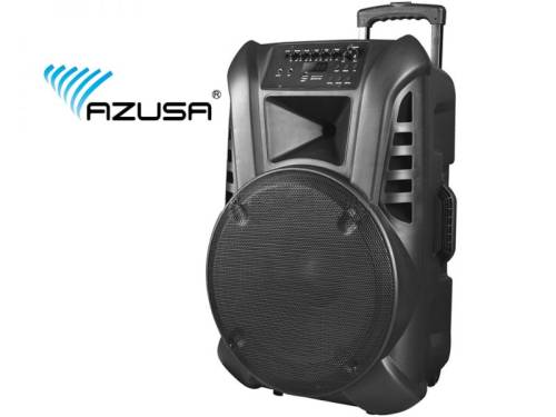 Azusa Boxa portabila cu microfon wireless, bluetooth, karaoke, usb/sd card