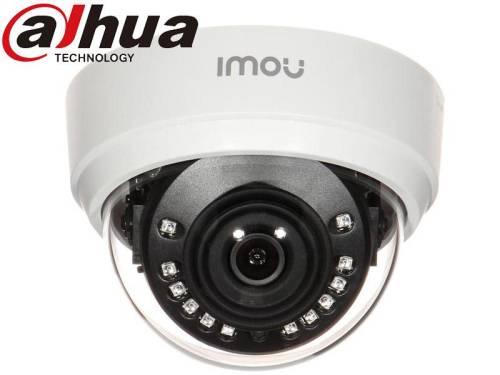 Camera ip dome wireless 2 megapixeli, wireless lentila 2.8mm, ir 20 metri, dahua ipc-d22-imou