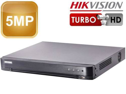 [resigilat] dvr 4 canale 5 mp hikvision cu 4 intrari audio h265+ ds-7204huhi-k1-r