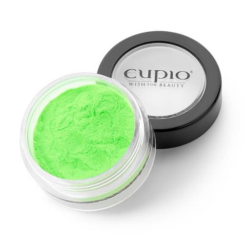 Cupio pigment de unghii night glow lime green
