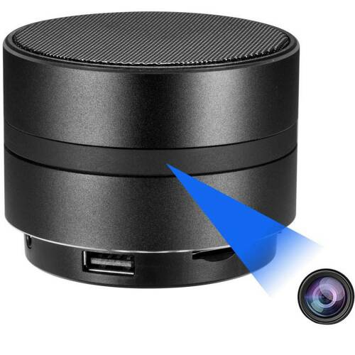 Boxa cu camera spion iuni spy ip29, 1080p, wireless, senzor de miscare, night vision, audio-video 