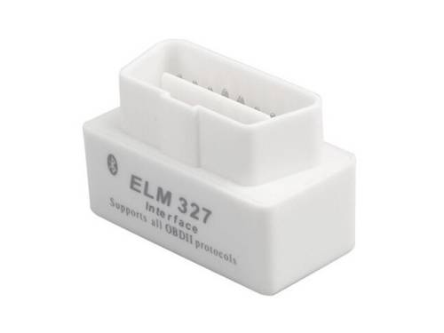 Interfata diagnoza super mini elm 327 v1.5 obd 2 torque alb