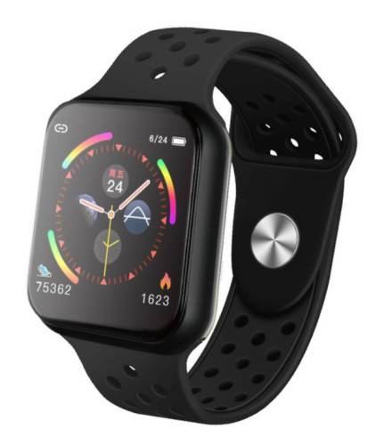 Smartwatch techstar® sport f9 negru waterproof ip67 functie bluetooth, ecran 1.3 inch conectare android si ios