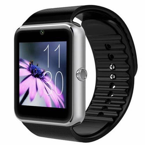Smartwatch u-watch gt08 bluetooth negru compatibil microsd