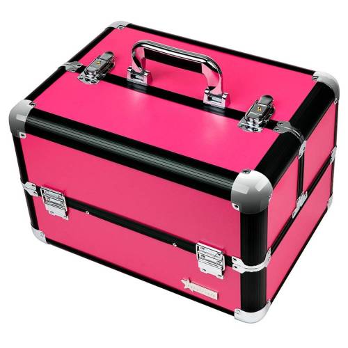 Geanta produse cosmetice din aluminiu fraulein38, hot pink