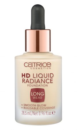 Catrice fond de ten lichid - hd liquid radiance foundation – 010 light beige