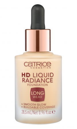 Catrice fond de ten lichid - hd liquid radiance foundation – 020 nude beige