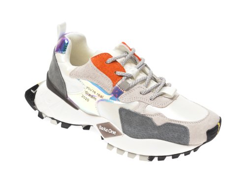Pantofi sport flavia passini multicolor, 99130, din material textil si piele naturala