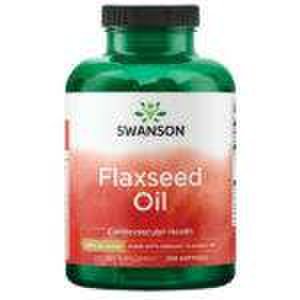 Flaxseed oil organic (ulei din seminte de in), 1000 mg, 100 capsule, swanson
