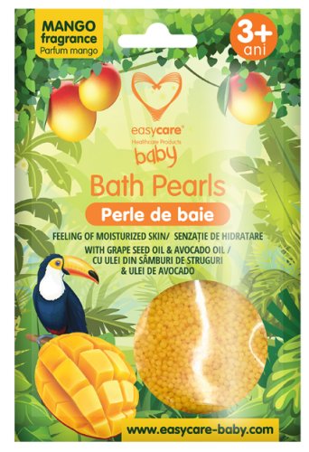 Perle de baie cu parfum de mango 75g - easy care baby