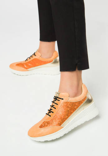 Pantofi casual maeva portocalii