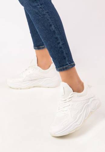 Zappatos Sneakers cu platforma gedinne albi