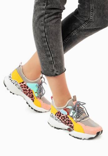 Sneakers cu platforma valais v1 multicolor