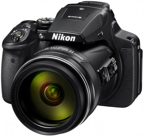 Aparat foto digital nikon coolpix p900, filmare full hd, 16mp, zoom optic 83x, gps, wi-fi (negru)