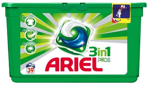 Ariel gel capsule pods regular 39 buc, 29ml
