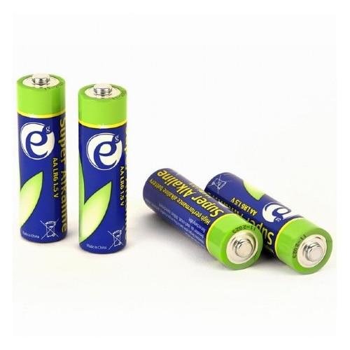 Baterii gembird aa (r6), 1.5v alcalina, 4 buc., eg-ba-aa4-01