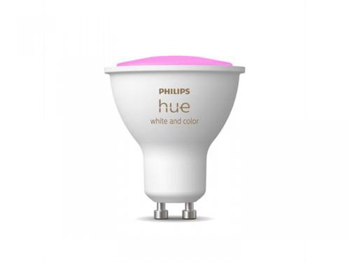 Bec led smart philips huewca, bluetooth, 5 w, rgb roz