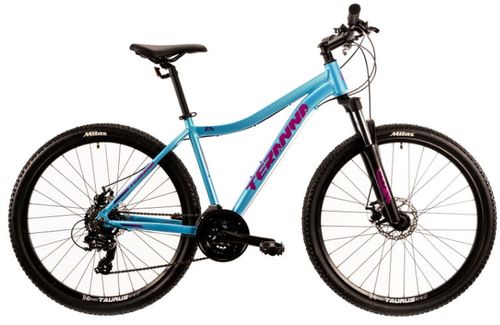 Bicicleta mountain bike dhs terrana 2724, roti 27.5inch, frane mecanice, cadru m - 440mm (albastru)