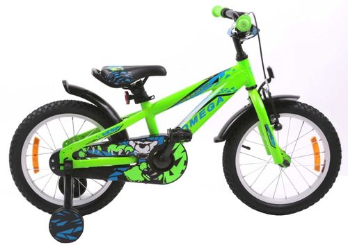 Bicicleta omega gerald, roti 16inch, model 2018 (verde)