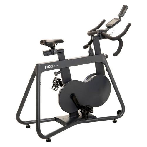 Bicicleta spinning kettler semi-pro hoi speed, volanta 3.5 kg, greutate utilizator 130 kg, suport telefon/tableta, roti transport
