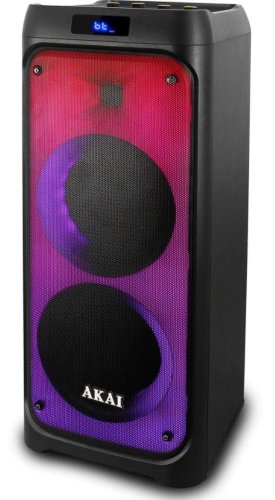 Boxa portabila akai party speaker 260, bluetooth 5.0, 50w (negru)